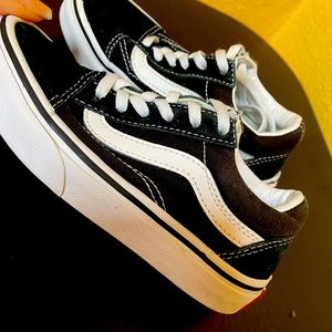 Kids Vans size 12